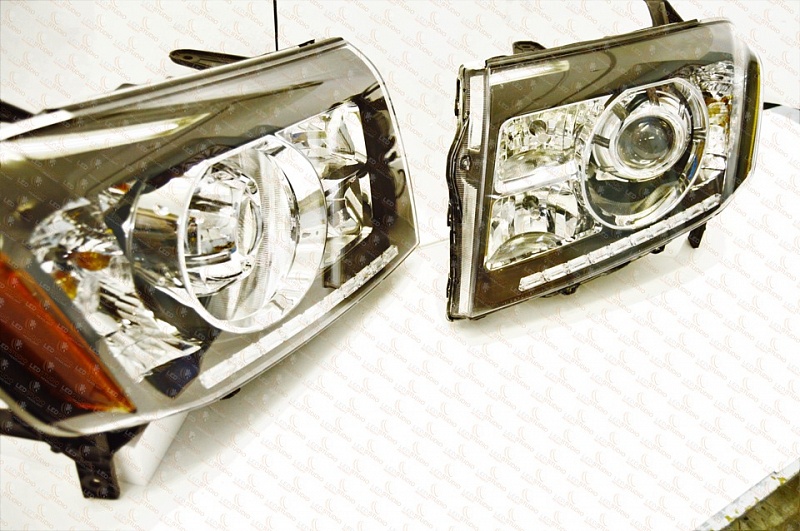 Bi Led фары Honda Pilot 08-